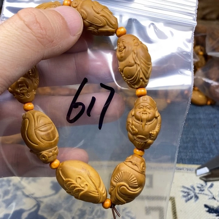 橄榄核手串/手链橄榄核雕工艺手串