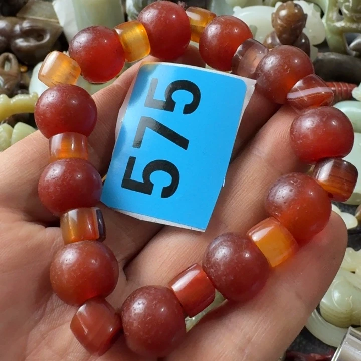 玛瑙/玉髓颈饰合金