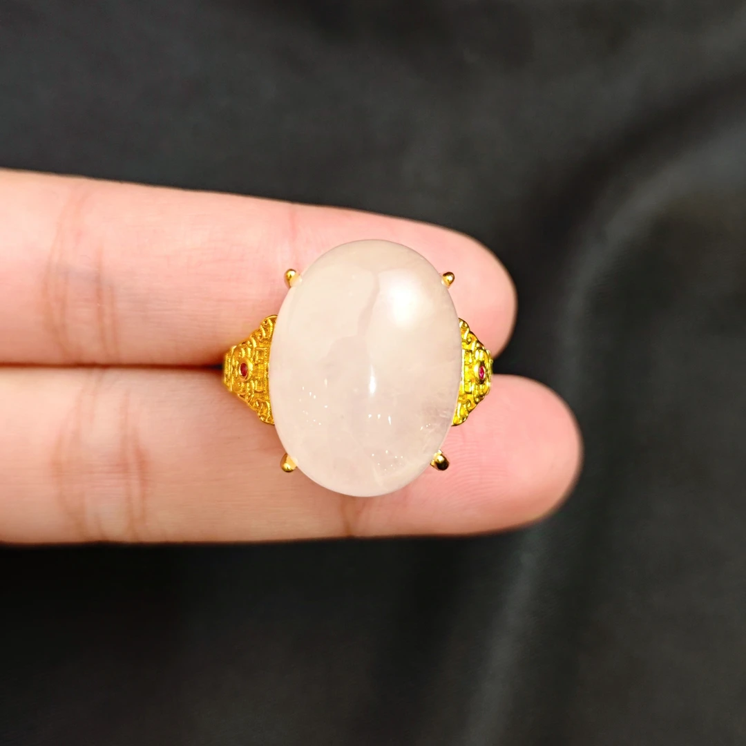 水晶蛋面戒指 C01-265