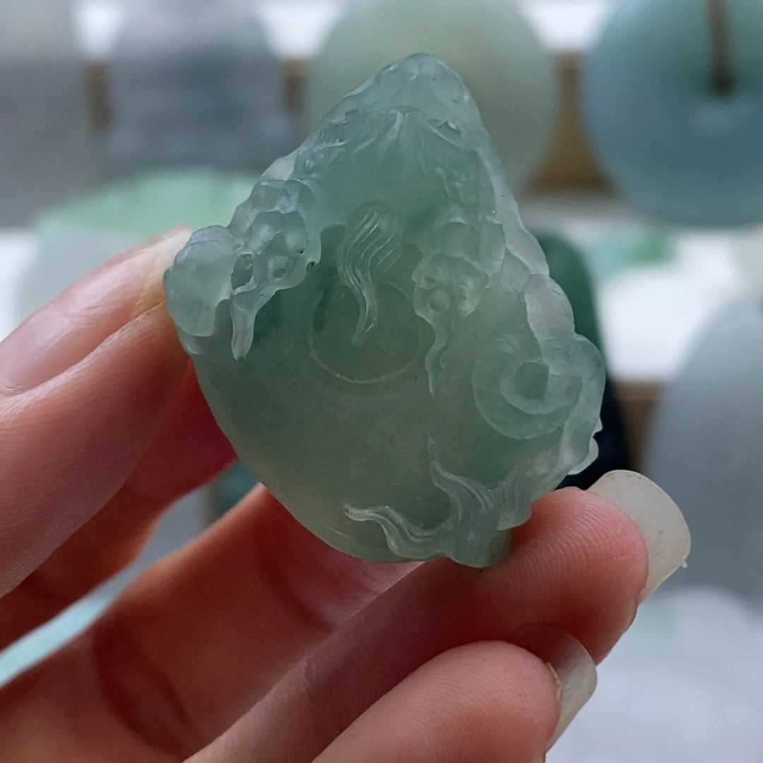 未镶嵌定制翡翠小*惠毛货无鉴赏期