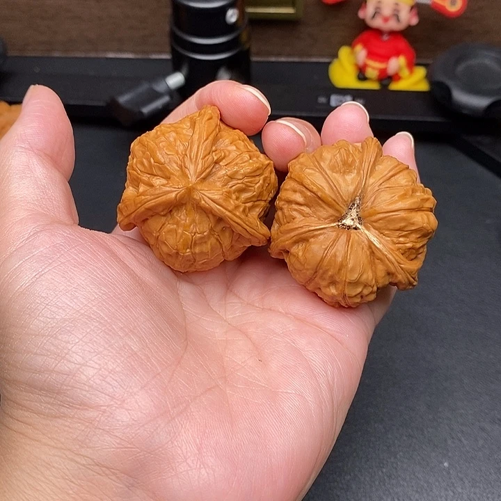 时***盏把件文玩核桃南瓜
