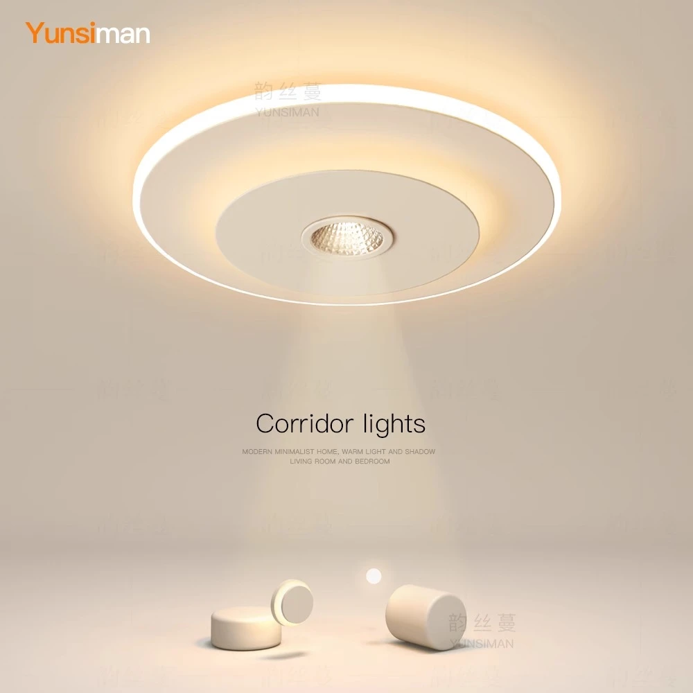 创意过道灯高级感玄关灯走廊灯led吸顶灯客厅卧室灯阳台楼梯灯具