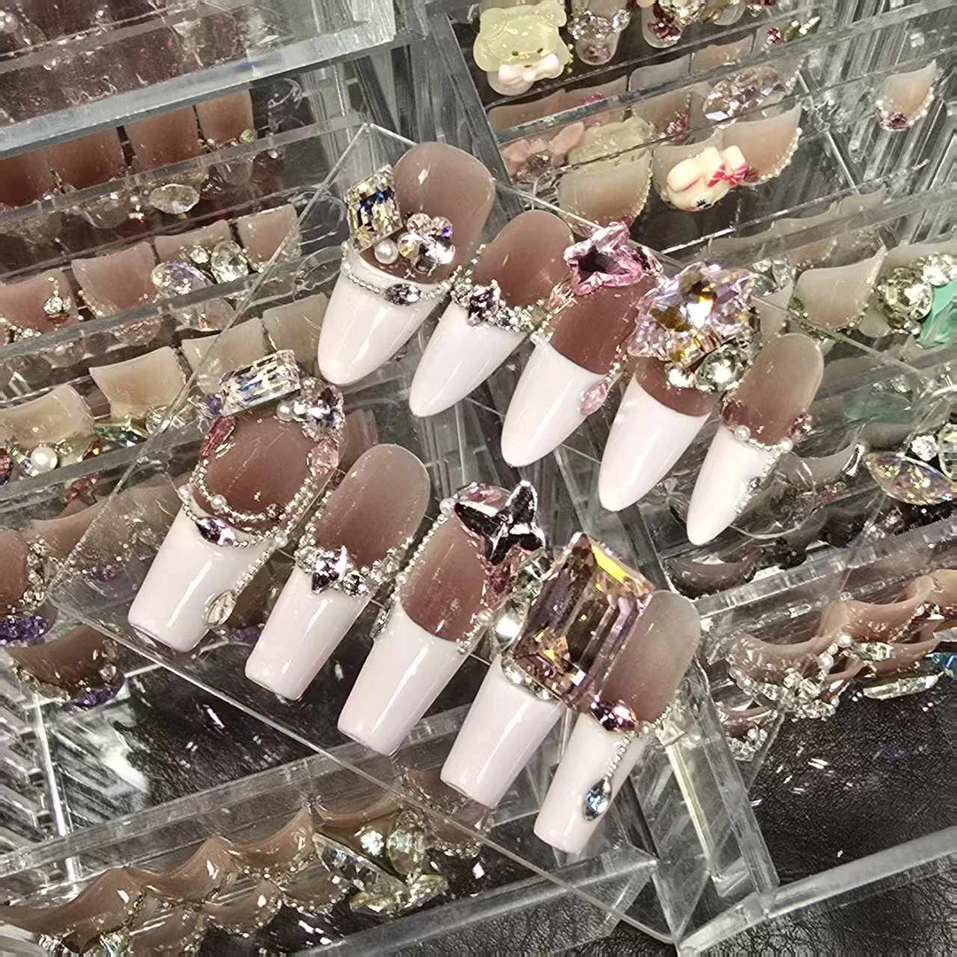 粉法热恋（国华）手工穿戴甲