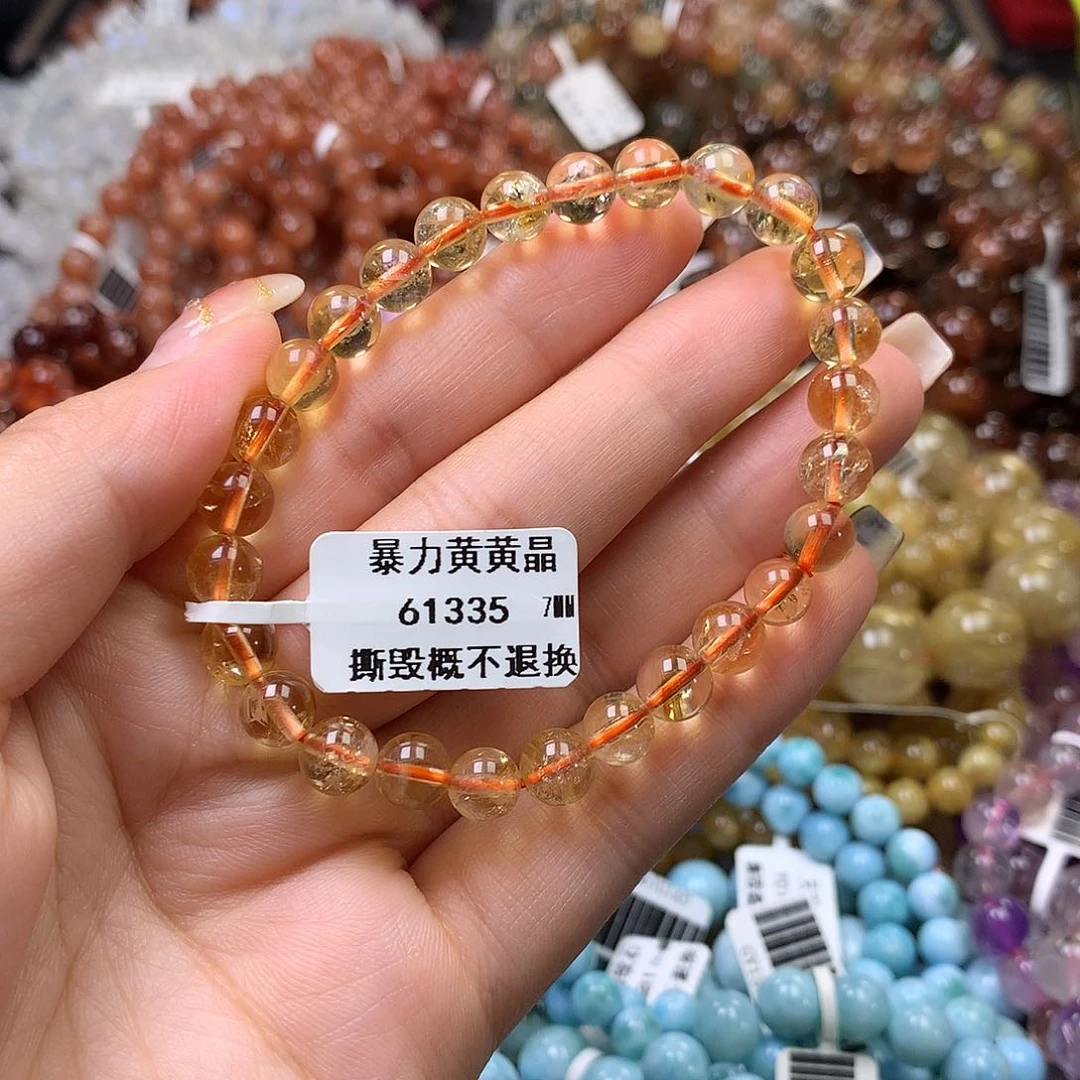 未镶嵌手链水晶，