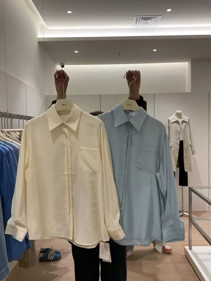 恩熙·新款韩版双门襟衬衫8607