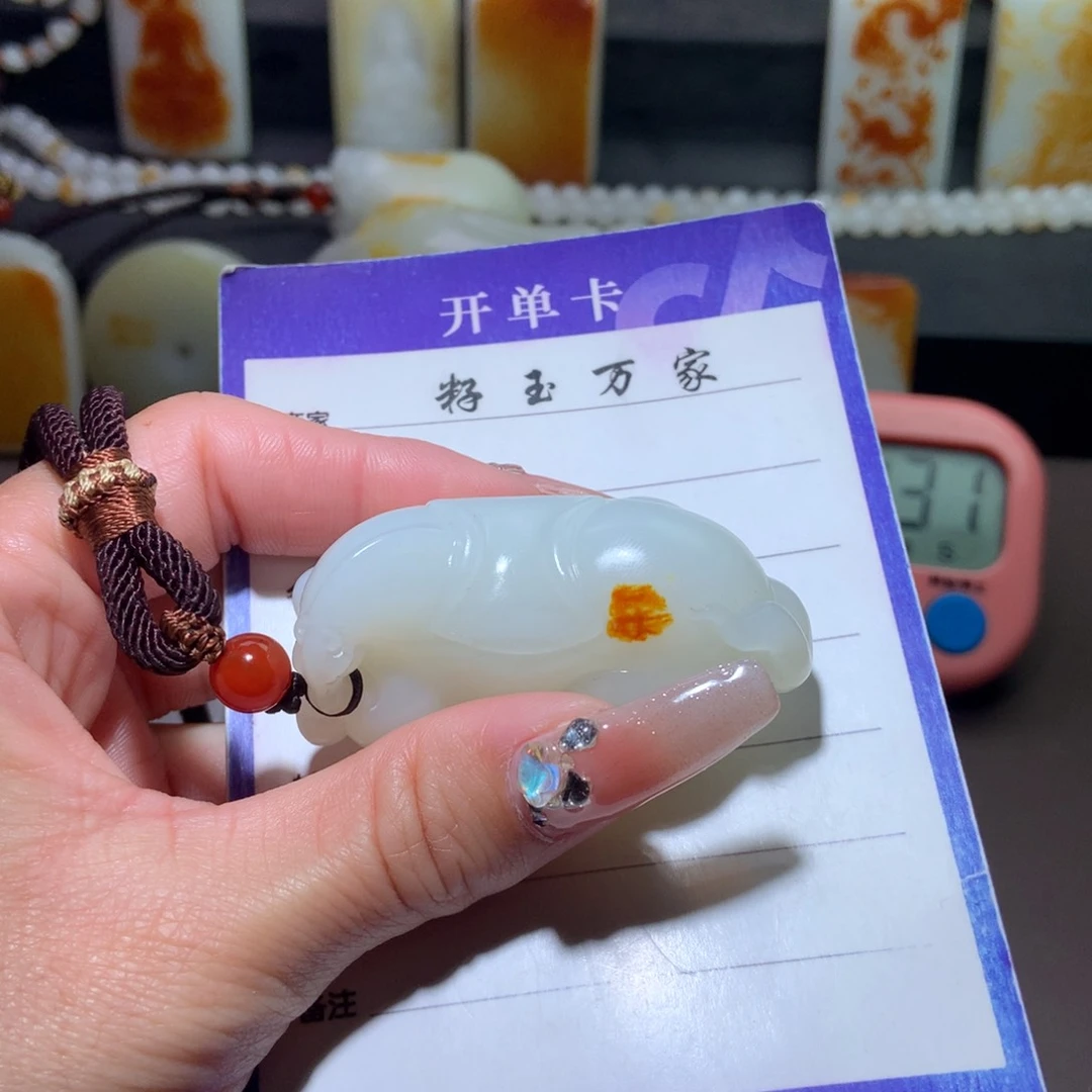 和田玉挂件未镶嵌优*想