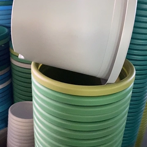 树脂四季5号微瑕灰白无托6个