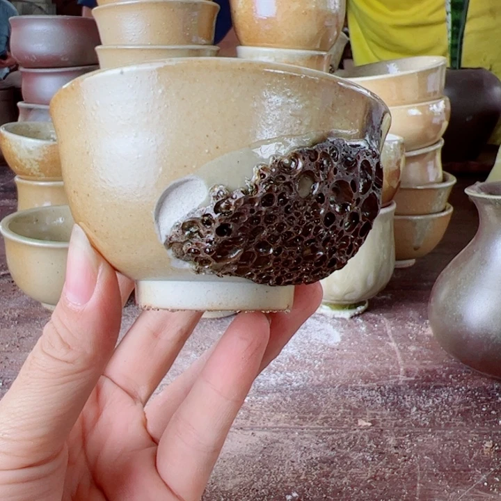 坭兴陶贵台龙窑柴烧茶器A104