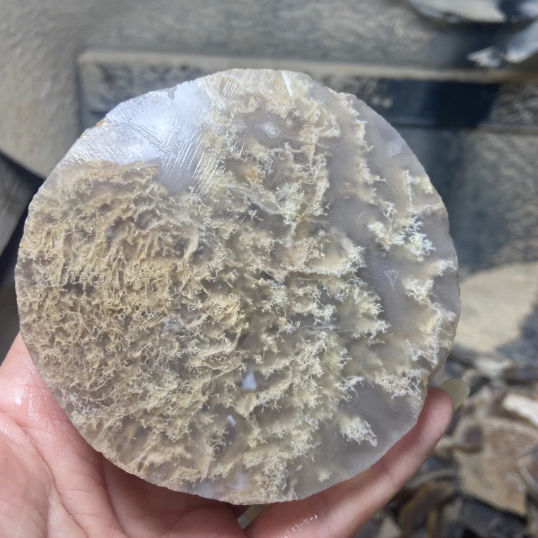 天然水草私人订制玛瑙手镯