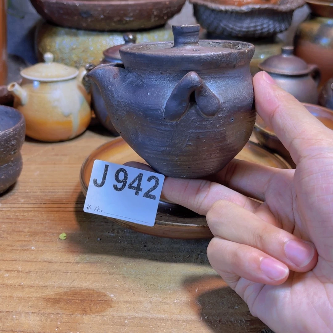 纯手工制作工艺（柴烧）裸烧纯手工制作柴烧942
