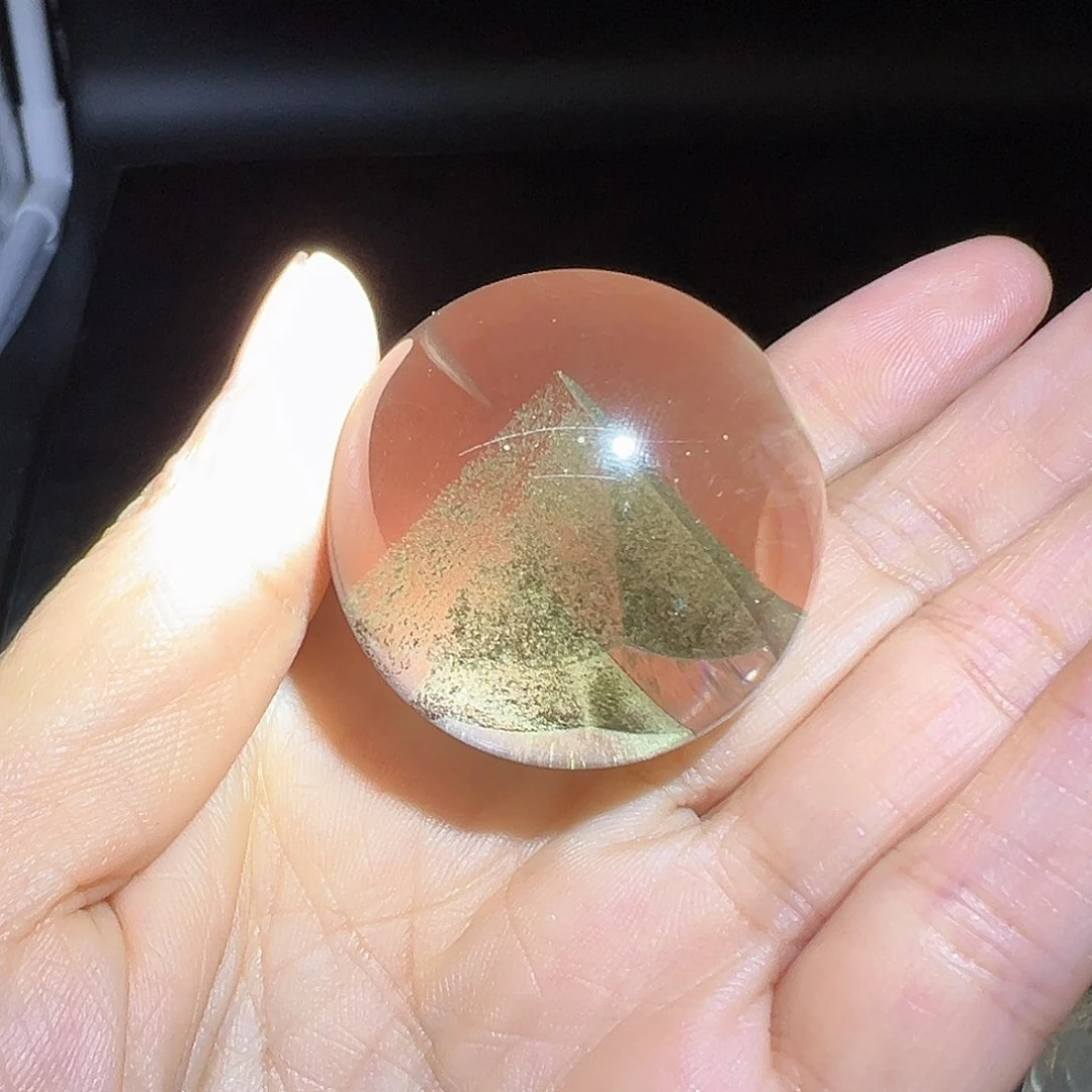 水晶水晶球摆件未镶嵌