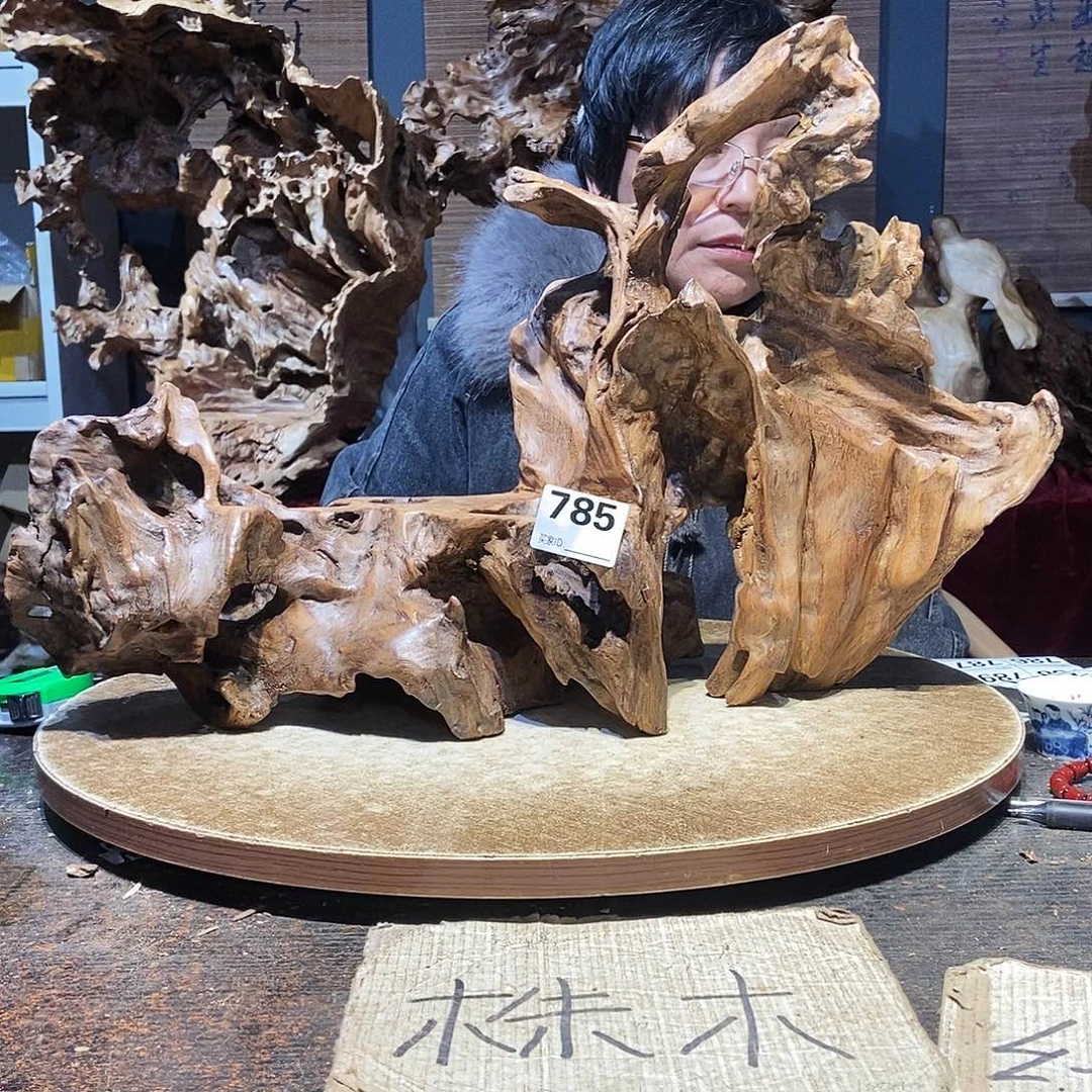 軎***軎785。株木随行根艺