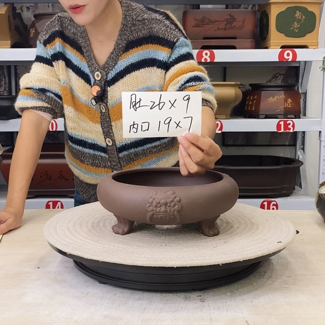 花盆紫砂紫砂花盆