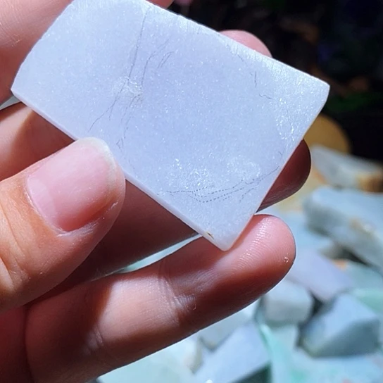 散珠翡翠边角料109