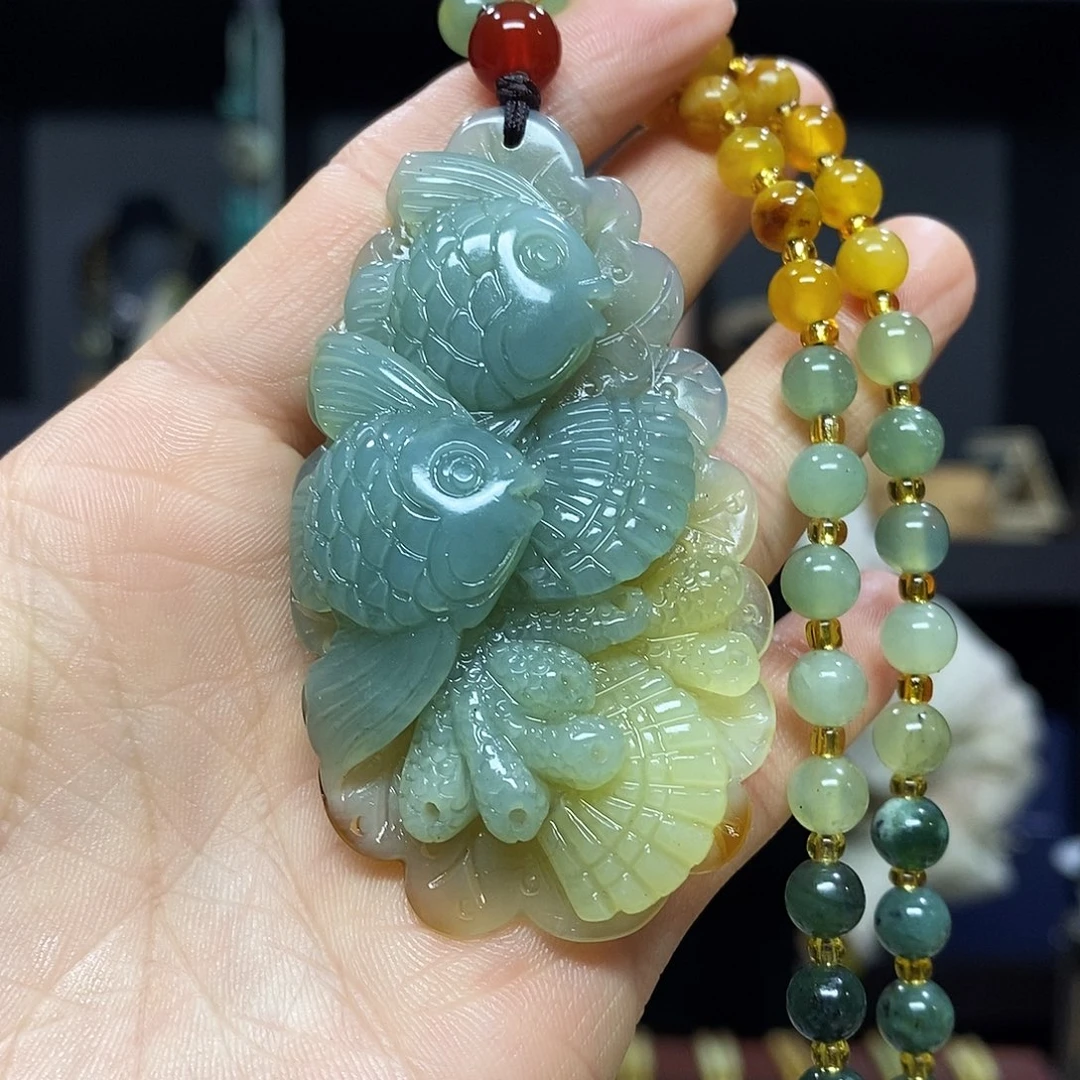 岫玉挂件吊坠未镶嵌