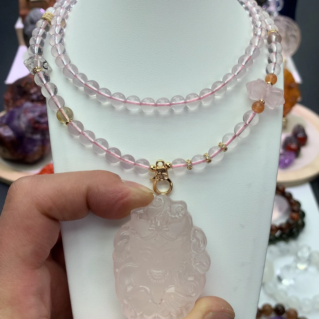 未镶嵌水晶颈饰吊坠