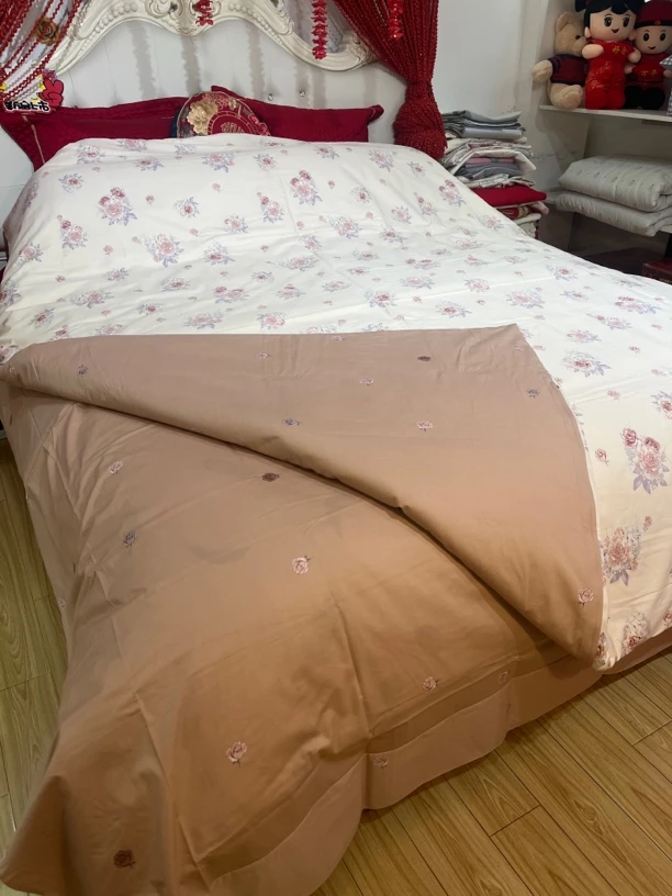 幸福归来斜纹纯棉四件套