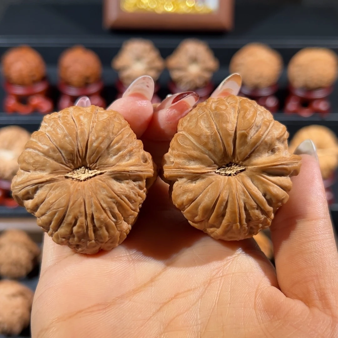 H***i把件文玩核桃南瓜墩45