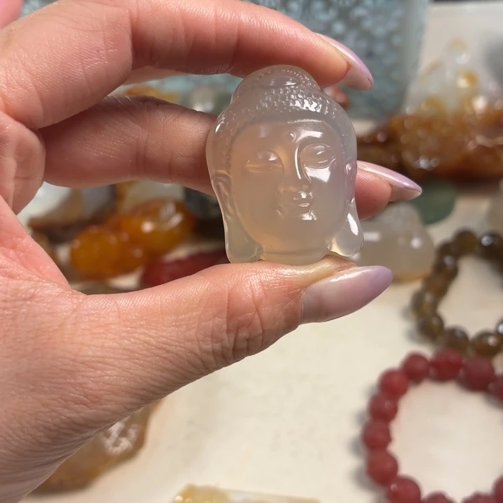 玛瑙/玉髓未镶嵌吊坠(不含链)