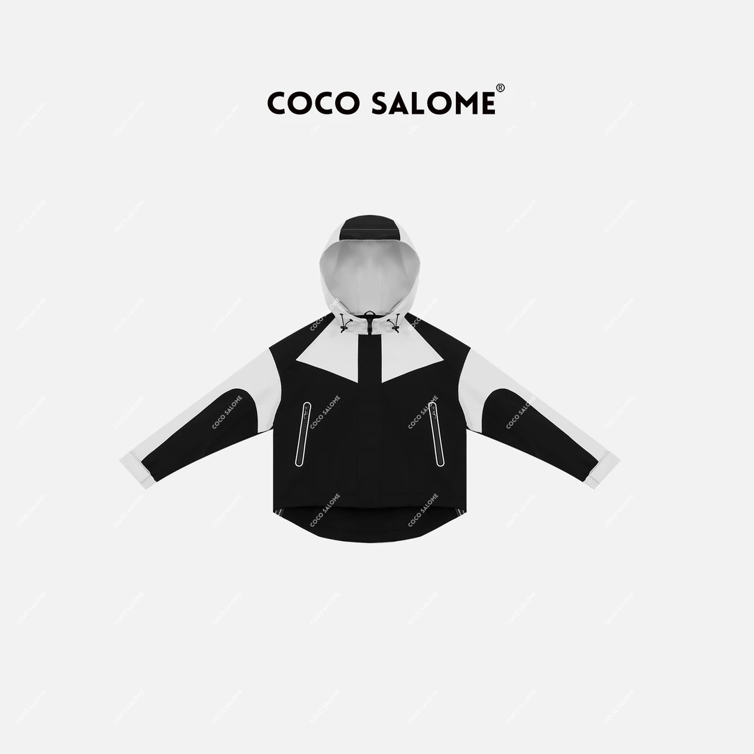 COCO SALOME⒁【追风少年】百搭简约三防男女同款风衣外套T255