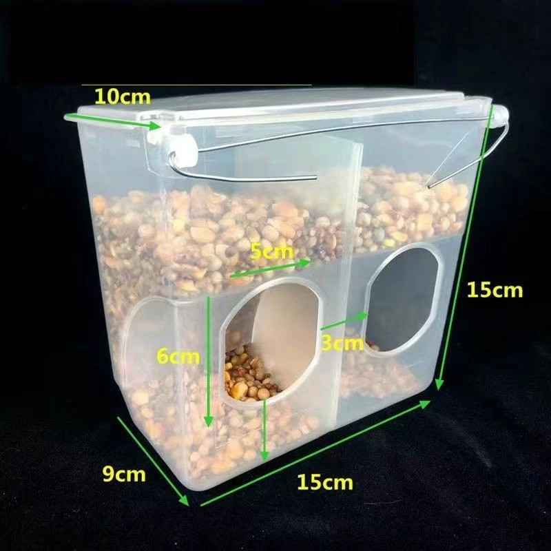 鸽子自动防撒食槽下料器喂食器信鸽用品用具饮水器