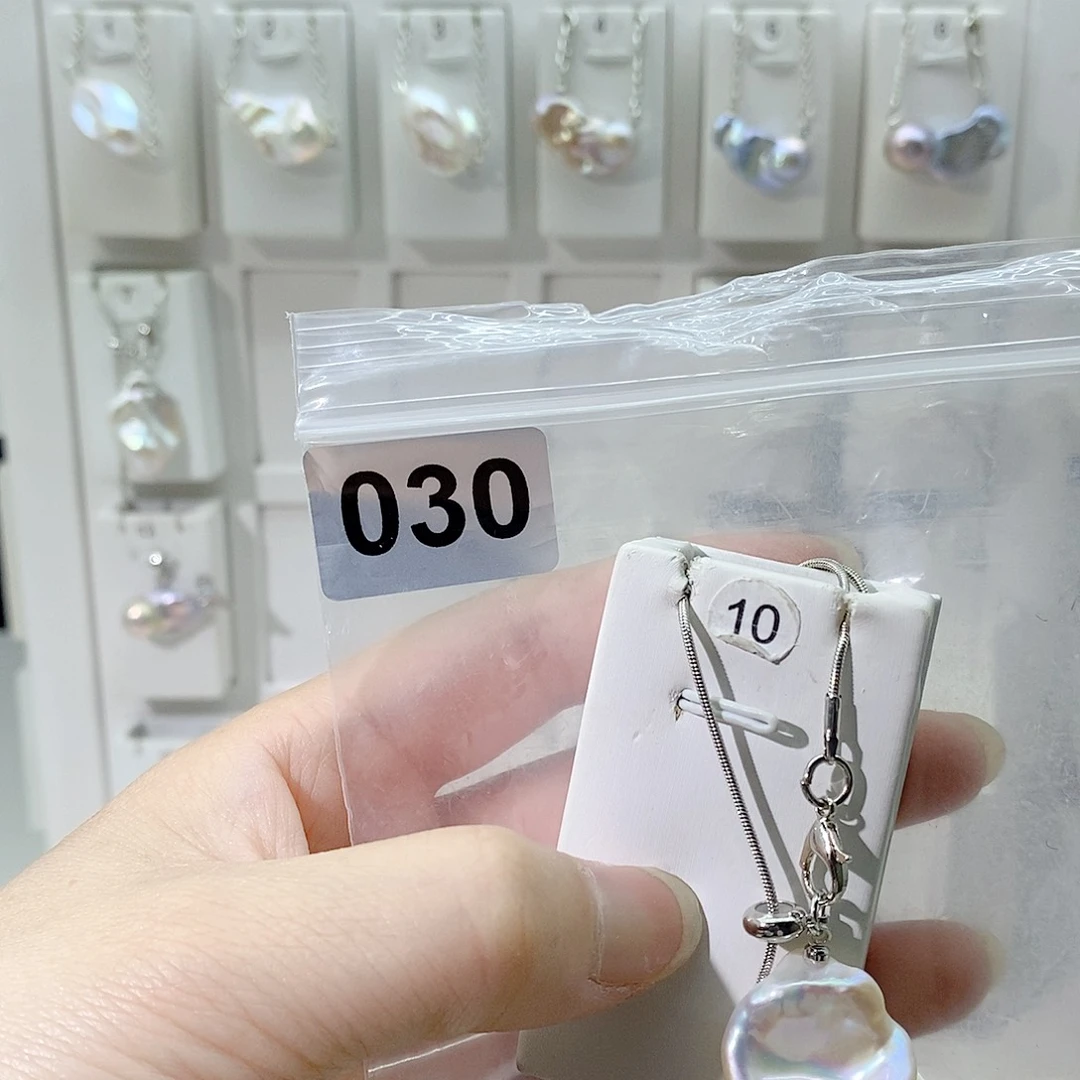 淡水珍珠合金颈饰