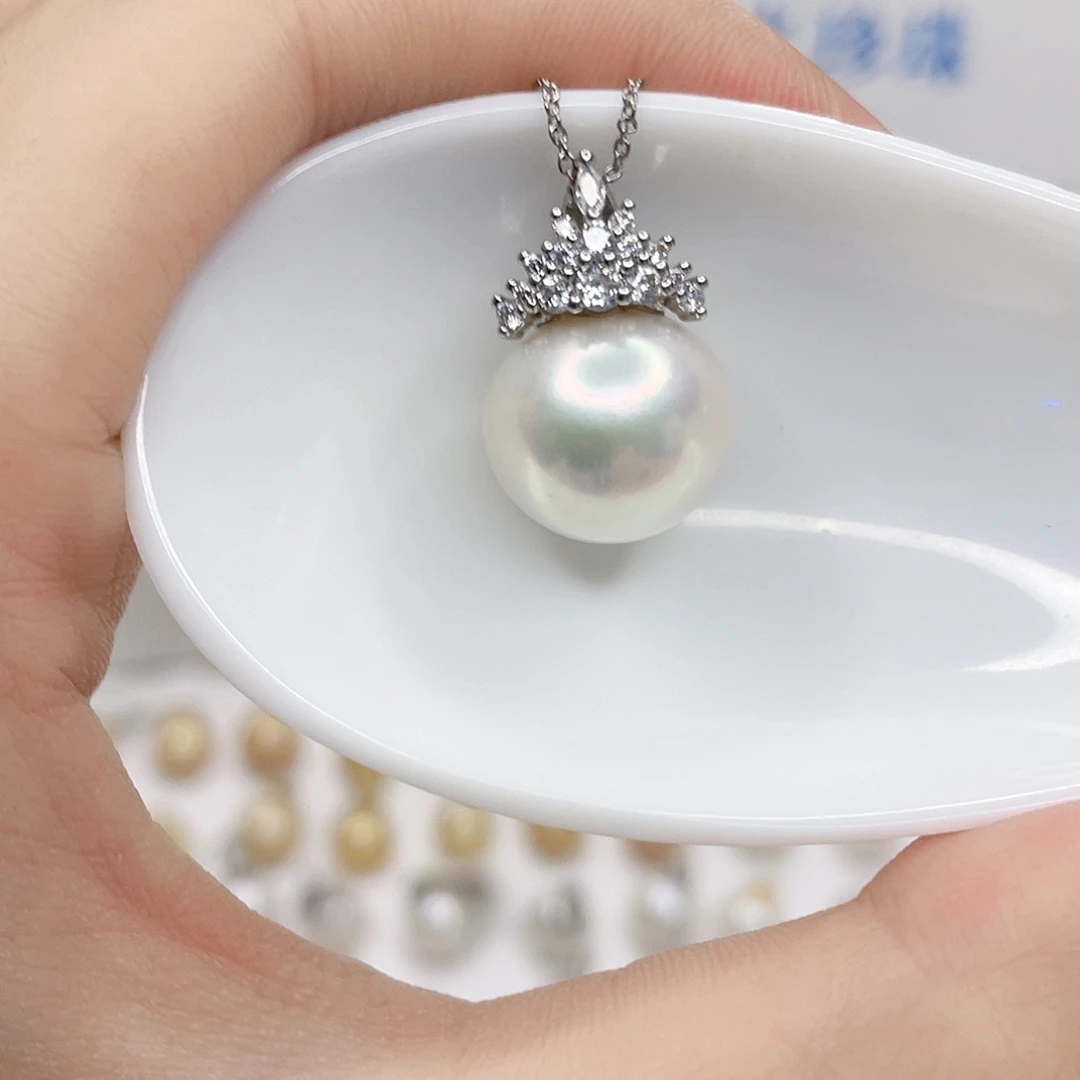 吊坠(赠链)合金淡水珍珠