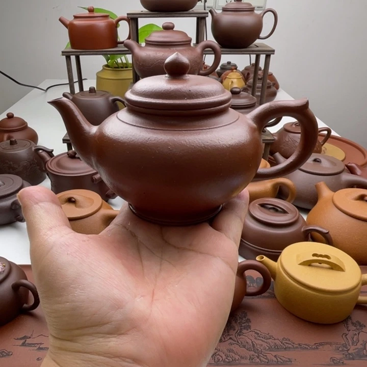 茶壶紫砂宜兴紫砂微瑕微瑕200cc