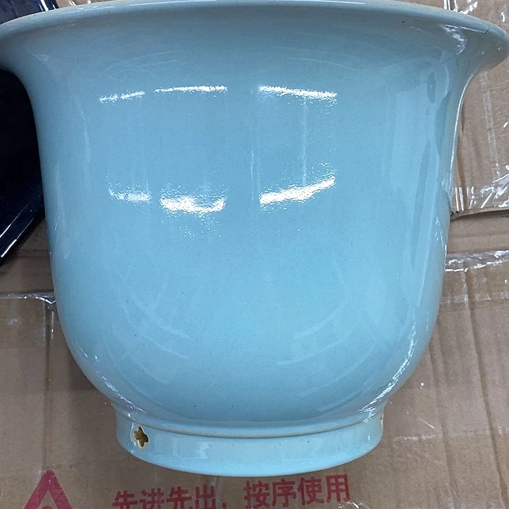 紫砂花盆l****y国色5号一个