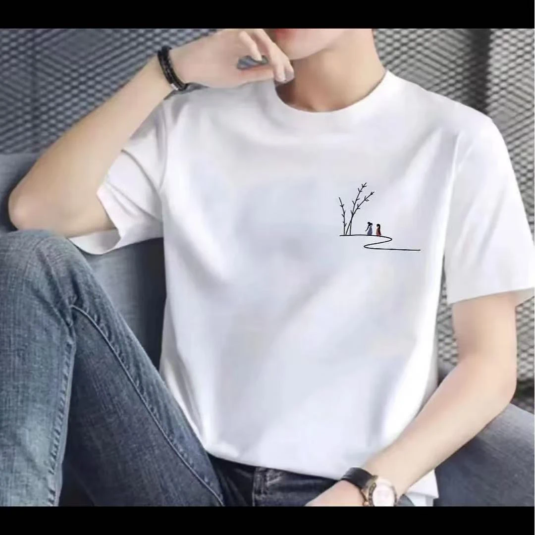 【苏潇潇开业庆典福利MY 】情侣男士女士透气速干时尚印花短袖T恤