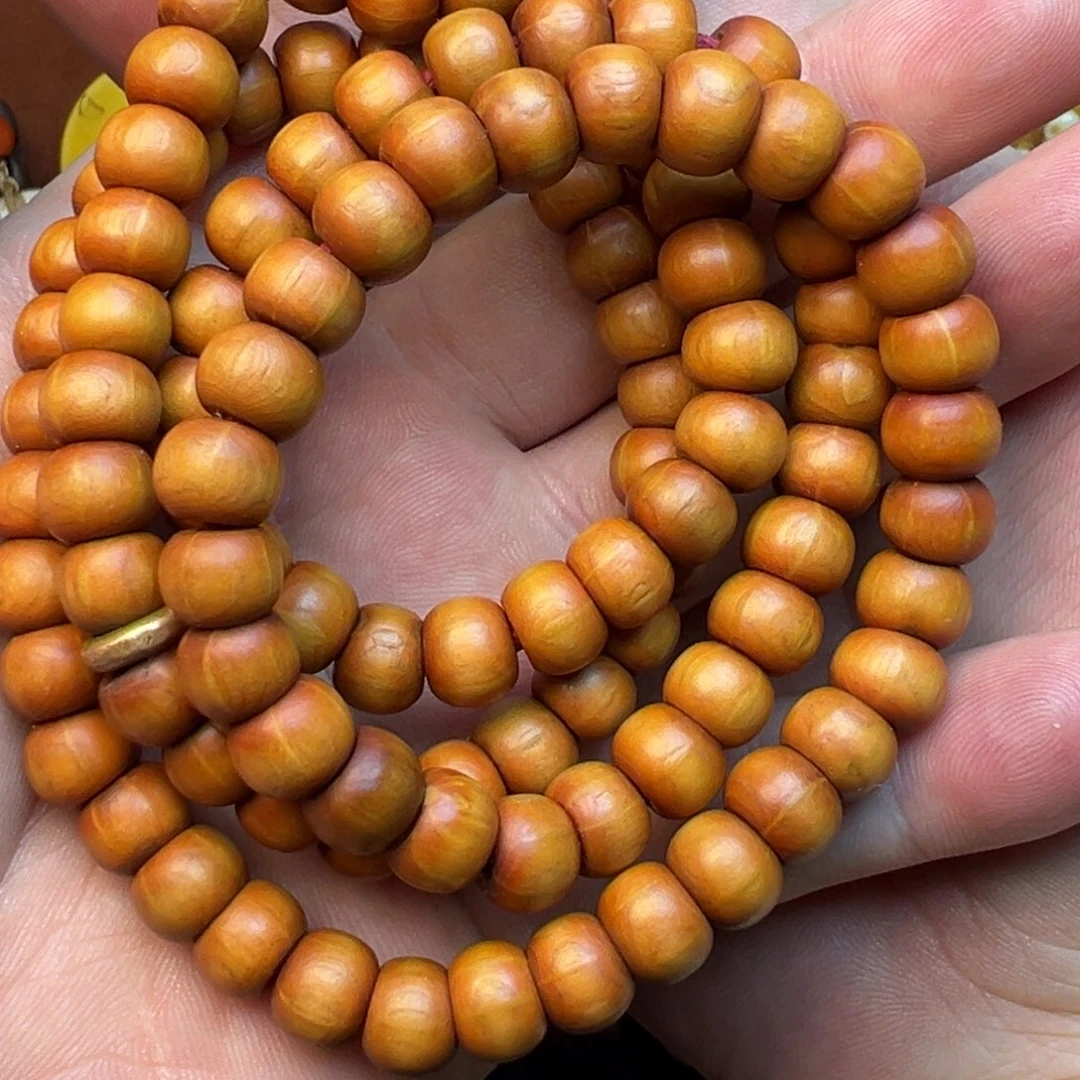 六道木无事牌精品藏传六道木手串106