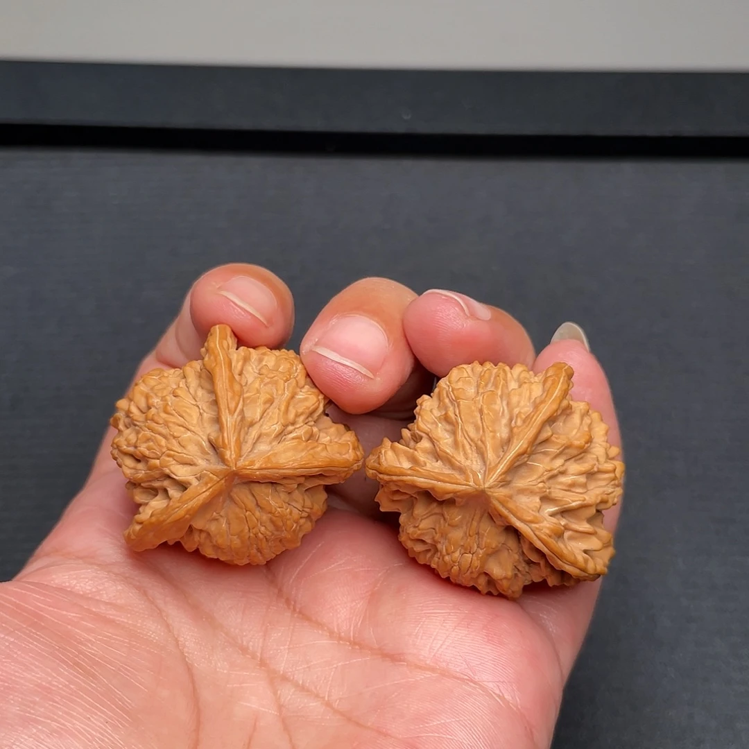 把件猴头核桃37×35盘山三棱XM3345