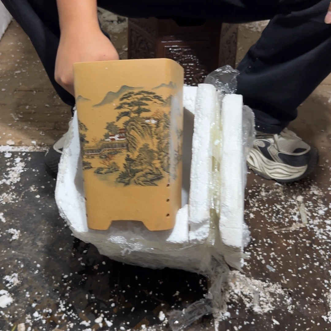 紫砂花盆口径14.20口径