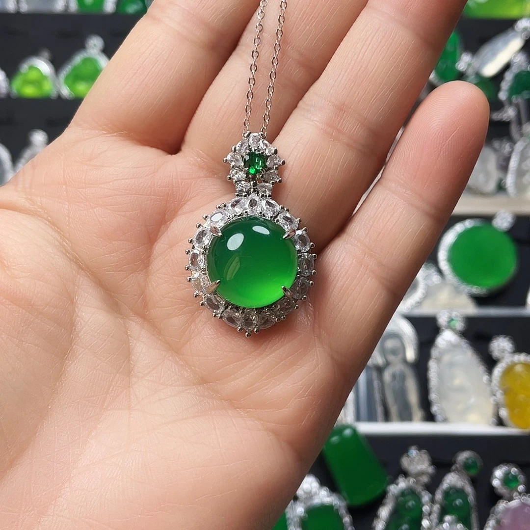 玛瑙/玉髓颈饰合金