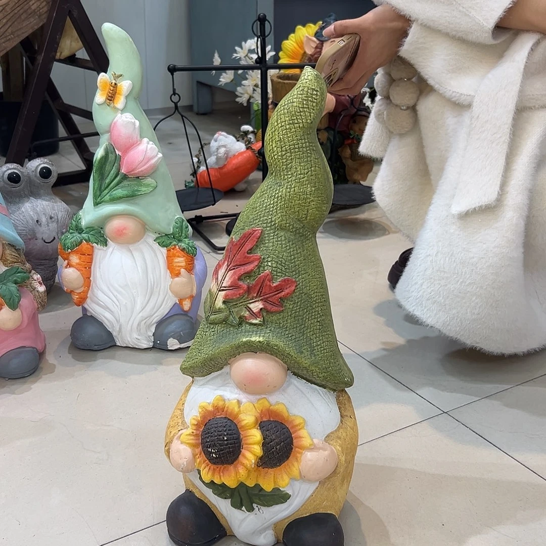 花园摆件红红火火