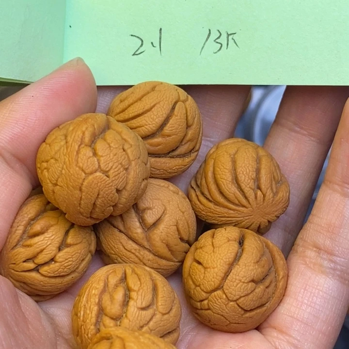 吊坠桃核秦岭龙纹桃核22