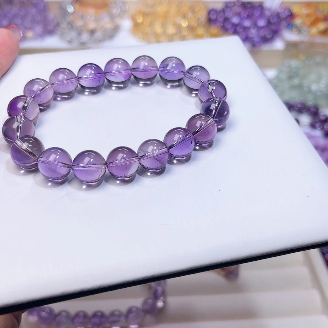 水晶手串未镶嵌大****?天然水晶11mm