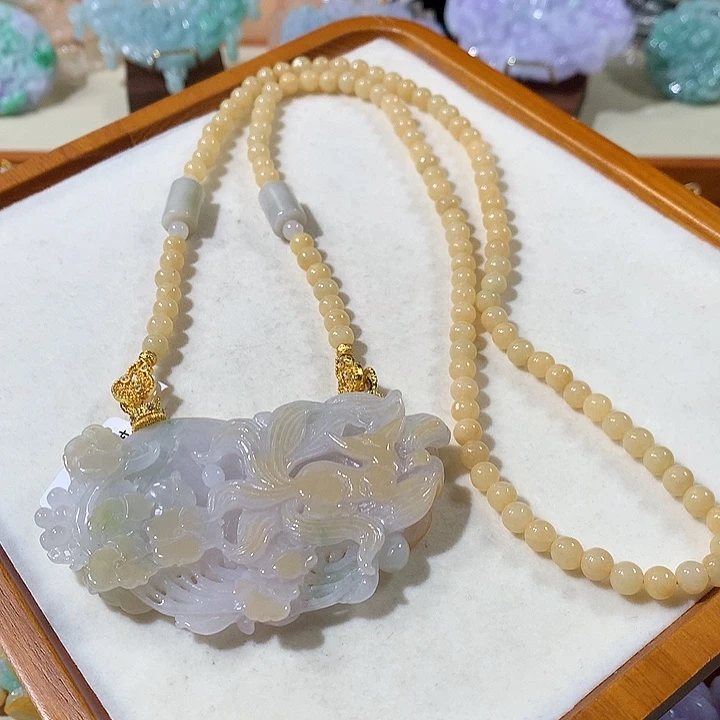 翡翠未镶嵌颈饰翡翠吊坠