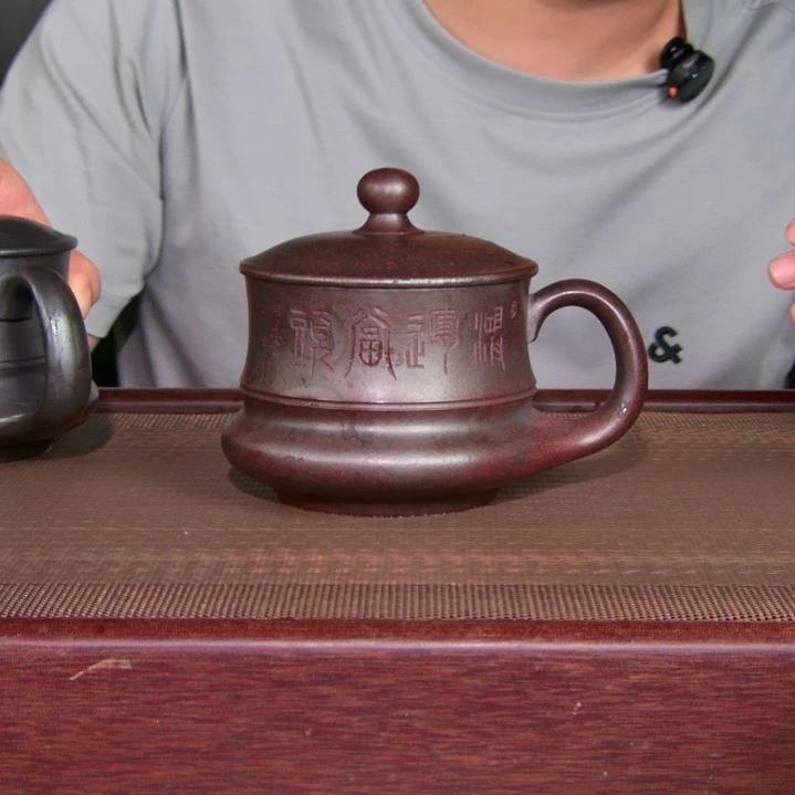 茶杯紫砂高货放漏