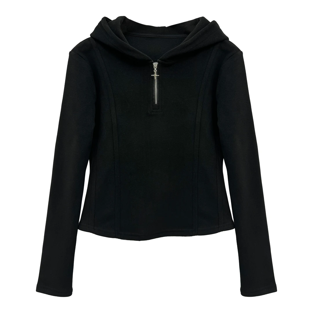 【香香专属】时尚百搭长袖T恤春游出行衣服洋气百搭上衣女-24685