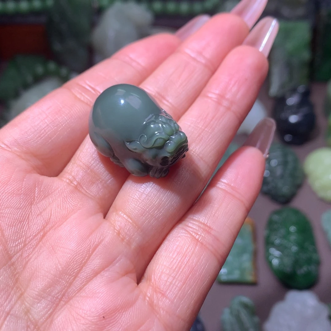 颈饰未镶嵌和田玉ঞ****