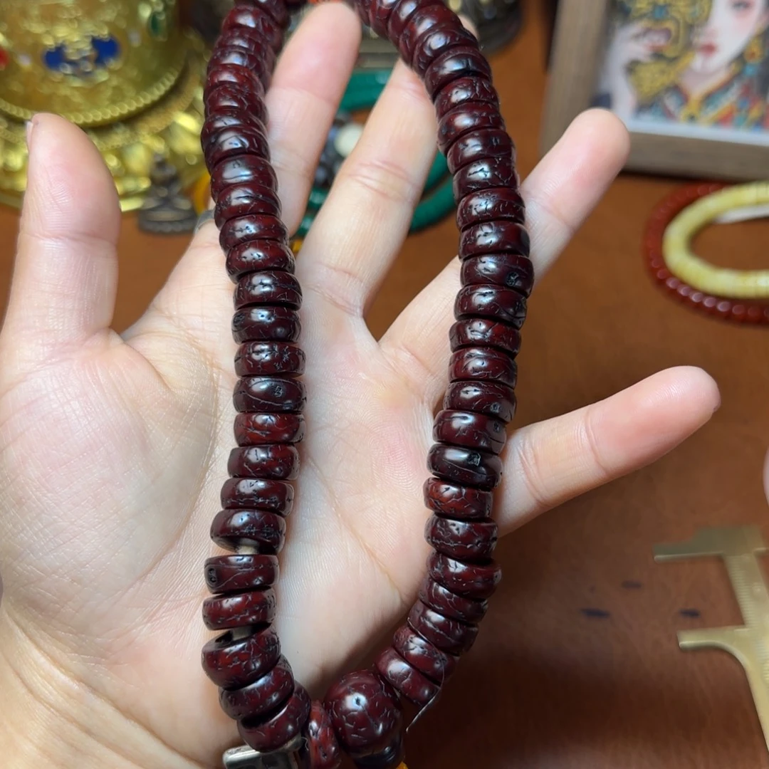 네***）玻璃颈饰手串完成手串