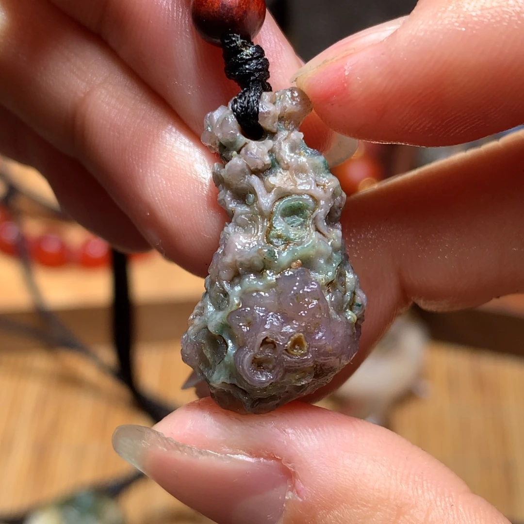 未镶嵌玛瑙/玉髓珠宝半成品