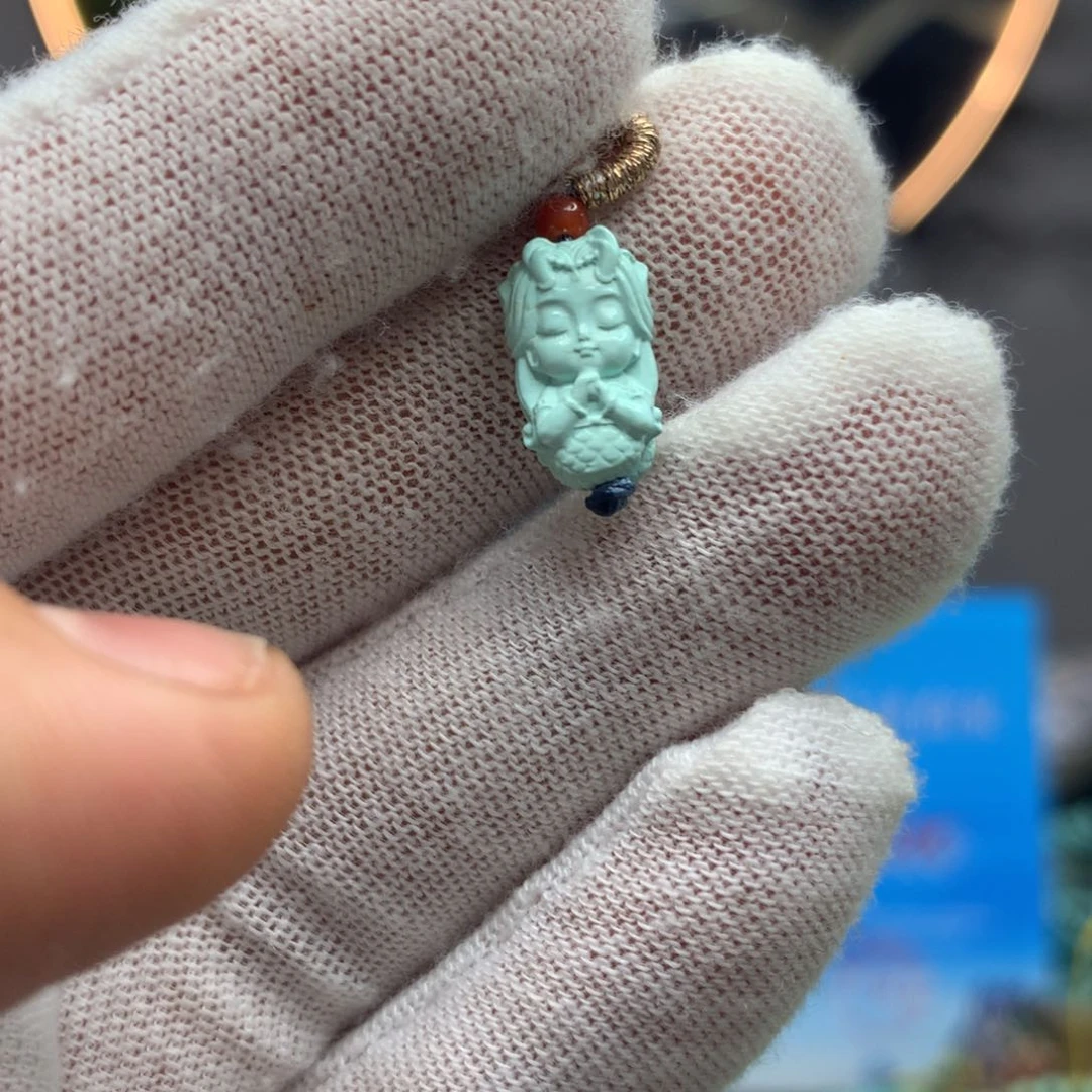 绿松石挂件未镶嵌