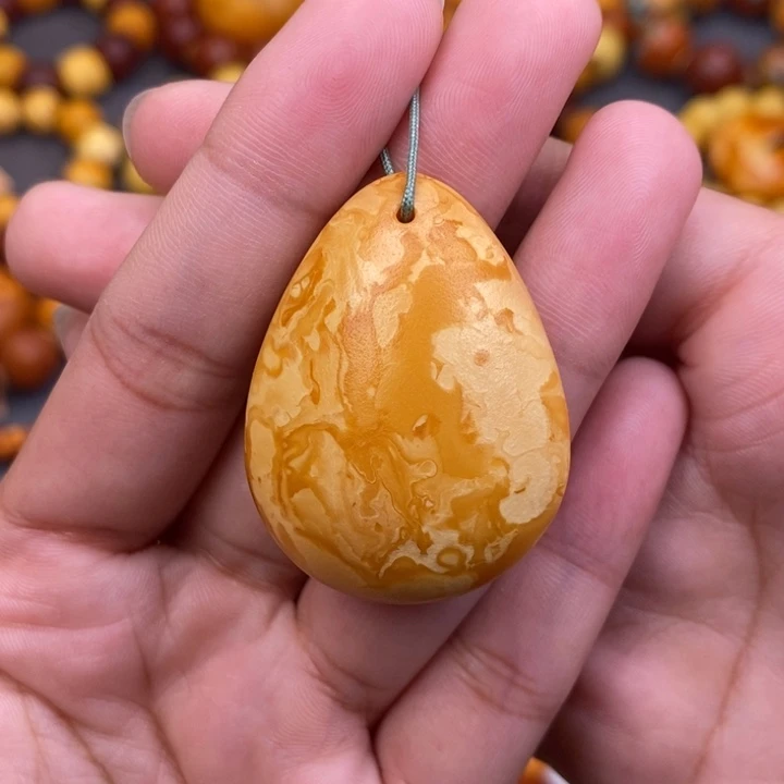 蜜蜡未镶嵌裸石蜜蜡L