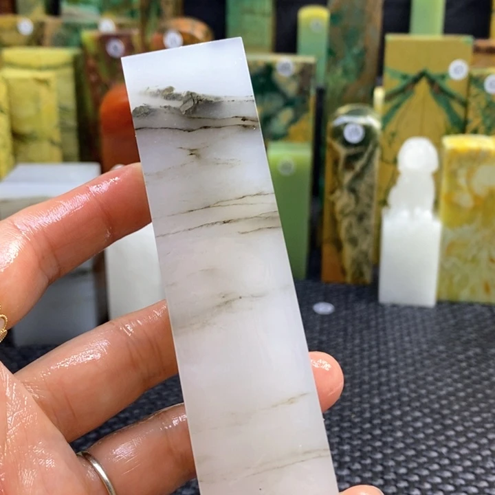 云南石烧****转青田石印章石