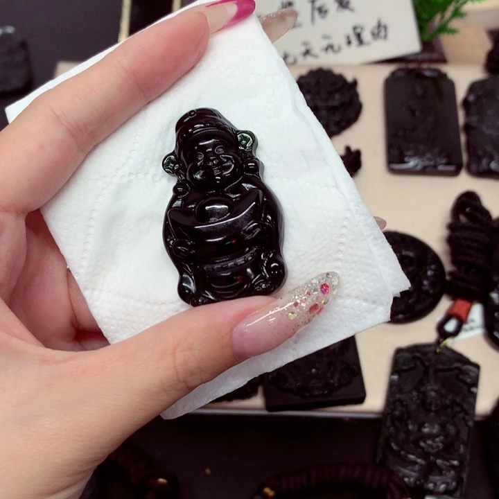 天然a货钢琴黑挂件