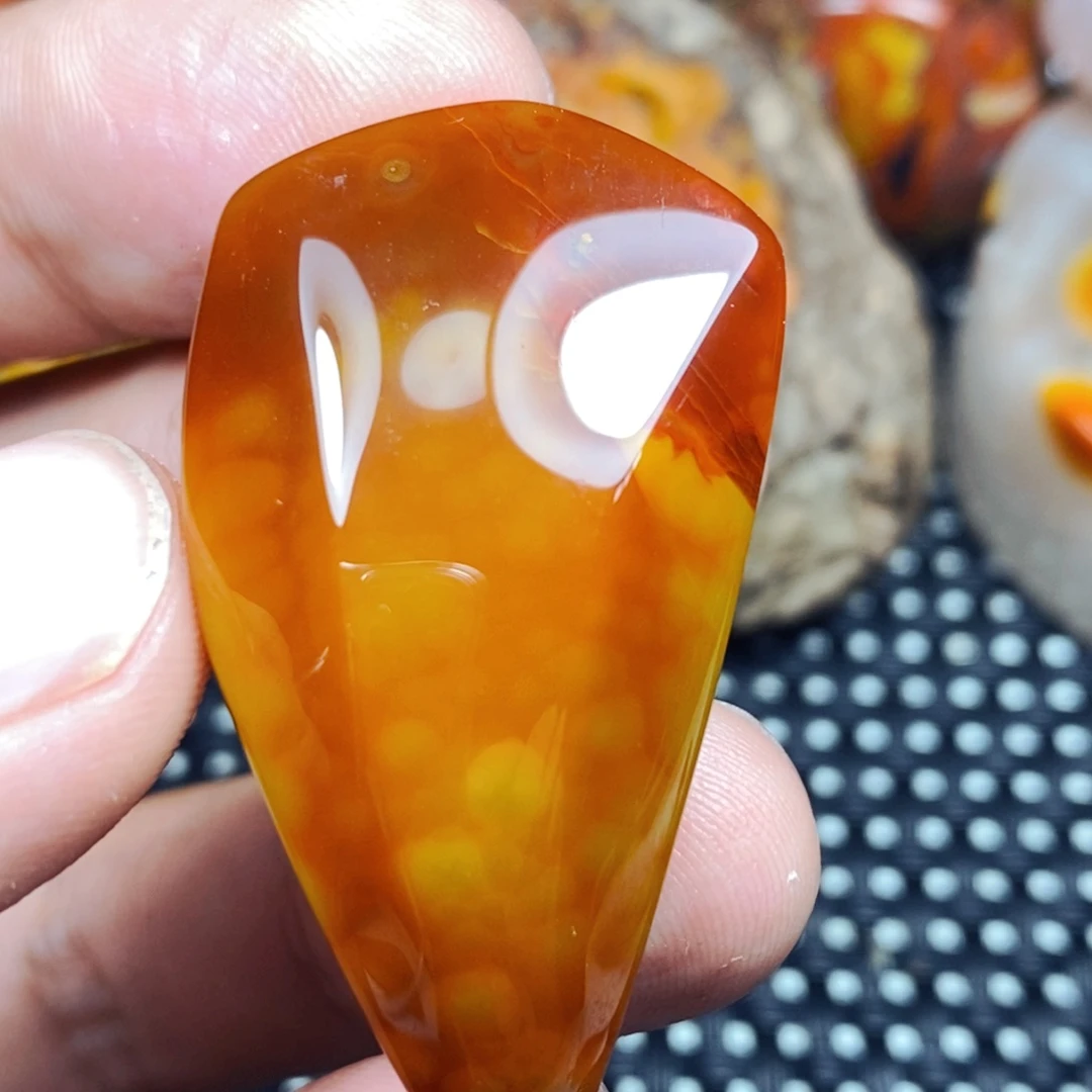 未镶嵌吊坠(不含链)玛瑙/玉髓宝*