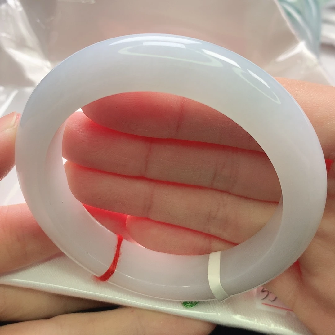 翡翠未镶嵌手镯缅甸5556厚装