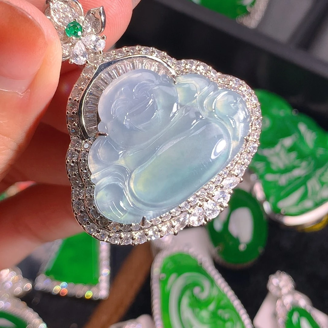 翡翠吊坠(不含链)未镶嵌